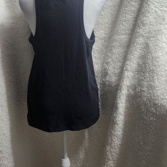 Black Sleeveless Button-Front Top SO Size: XXL - Picture 5 of 5